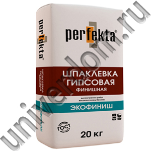 Шпаклевка гипсовая Perfekta® - "ЭкоФиниш"