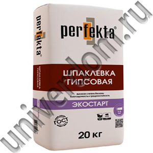 Шпаклевка гипсовая Perfekta® - "ЭкоСтарт"