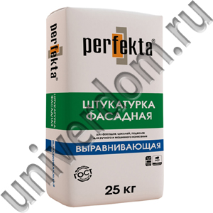 Штукатурка фасадная Perfekta