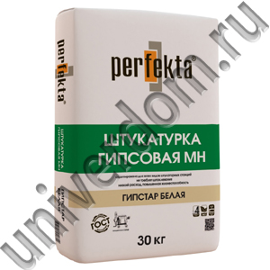 Штукатурка гипсовая машинного нанесения Perfekta